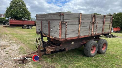 Tye 8T high lift tipping trailer