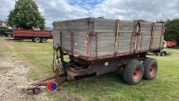 Tye 8T high lift tipping trailer