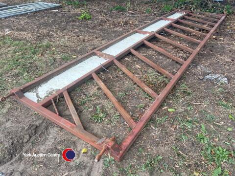 15ft cattle feed barrier