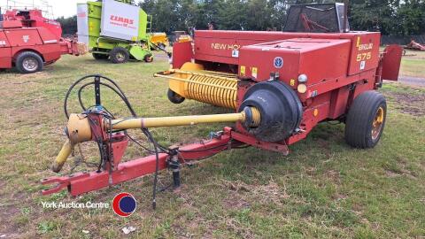 New Holland 575 square baler, pto in office