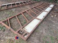 15ft cattle feed barrier