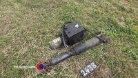 Hydraulic tipper pump and ram