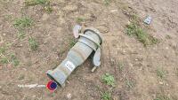 Slurry tanker pipe adapter - 2