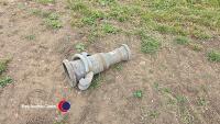Slurry tanker pipe adapter - 3