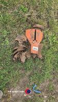Quantity of cultivator points - 2