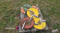 7 assorted fertiliser spinner discs - 3