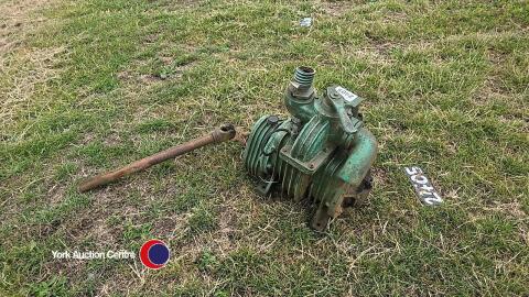 IPSA PTO driven slurry tank vacuum pump, gwo