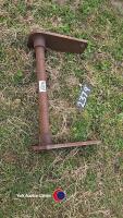 Weld on Manitou forklift bracket - 2