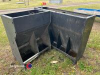 2 x pig feeders - 2