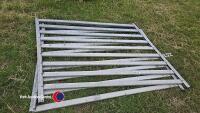 Pair of cattle trailer loading gates - 3