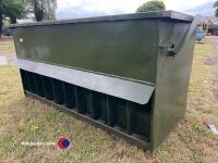 Outdoor pig feeder, 200 spaces - 2
