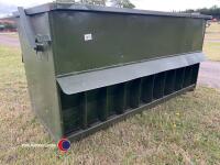 Outdoor pig feeder, 200 spaces - 3