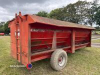 Portequip towable double sided beef hopper - 3