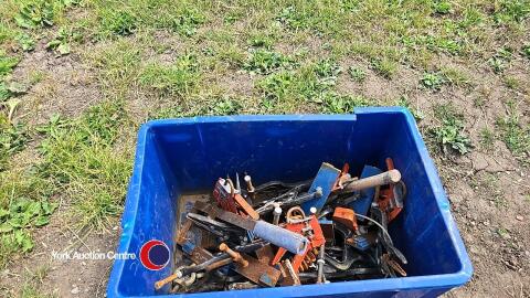Box of clamps
