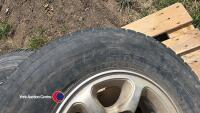 2 x Vehicle alloy wheels, 265/70 R15 - 3