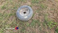Trailer spare wheel, hold air tyre size 5.00-10 - 2