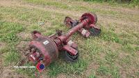 Commercial axle with springs - 2