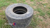 2 x 265/70/16 tyres