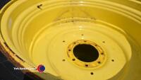 2 x 710-70-38 Michelin tyres on wheels - 4