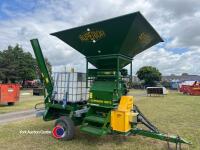 Superior hm70 unloading auger dismantled for transport pto shaft in office - 2