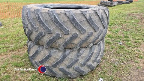 2 x Trelleborg 650/65 R42 tyres