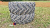 2 x Trelleborg 650/65 R42 tyres - 4