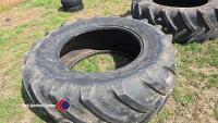 580/70R38 tractor tyre, good - 2