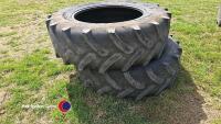 Pair 16.9R34 tyres - 4