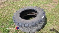 Pair of BKT 340/85 R24 tyres - 2