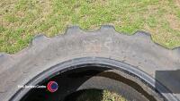 Pair of BKT 340/85 R24 tyres - 3