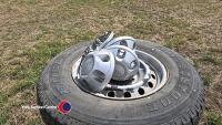 Isuzu tyres 245/70R16 with centre wheel caps - 4