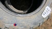 Set 4 x 25-10.00-12 Quad tyres - 3