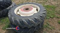 Pair of 13.6 R38 Wheels M/F - 2