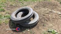 Pair of 6.00-19 tyres - 4