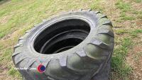 2 x Michelin 16.9 R38 tubeless tyres - 2