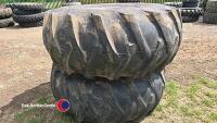 2x firestone tyres and rims 30.5x30 perfectly sound tyres hold air - 5