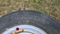 Set of 4 185R 14c new trailer wheels and tyres - 3