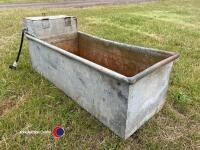 Galvanised cattle water trough - 2