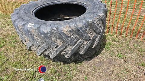 Pair of Kelebar 480/70 R34 tyres