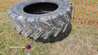 Pair of Kelebar 480/70 R34 tyres