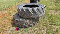 Pair of Kelebar 480/70 R34 tyres - 4