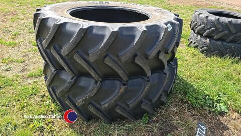 Pair of 16.9R34 tyres
