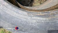 Pair of 12.4-28 tyres - 3
