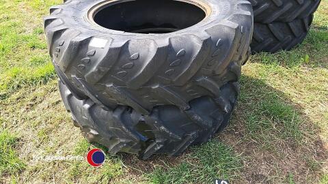 Pair of 14.9R28 tyres