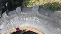 Pair of 14.9R28 tyres - 3