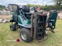 2007 Hayter LT324 triple mower working order serviced and sharpened in Feb 2025, key in office - 4