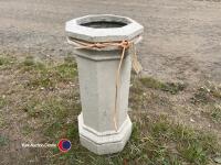 Chimney pot garden planter - 3