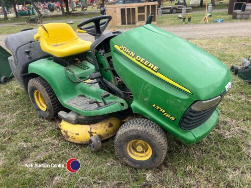 John Deere LTR166 ride on mower, needs belts