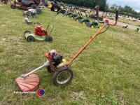 2 stroke wheeled strimmer