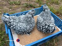 Pair of garden banty's - 2